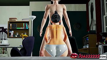 Ravishing Japanese Honey Ayaka In 3D Animation - Messy Oral For Massive Shaft, Hand Work, And Titfuck Leading To Enormous Money Shot - Rule34 Hentai