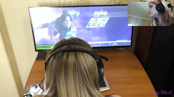 Streamer Honey Slammed While Playing - Letty Black