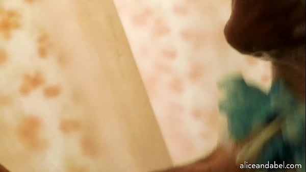 Ebony Girl In The Shower
