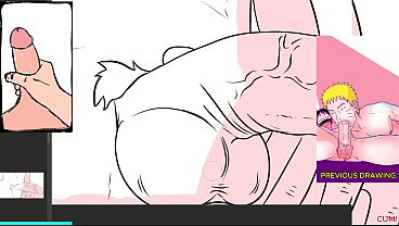 10 Minute Male Voice JOI Work And Seed Instructions While I Draw A Mammoth Dick #4 - Yaoi Drawing Process