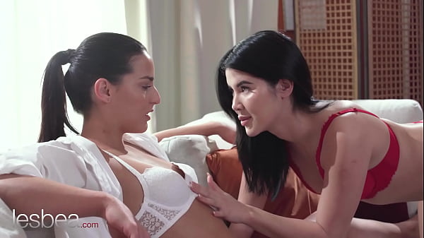 Lesbea Dressed In Seductive Lingerie These Two Lesbians Have Intimate Sex Together