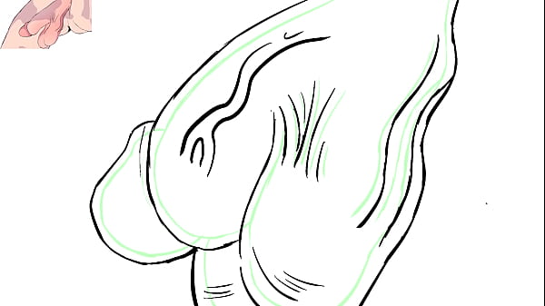 Dick Growth Animation 1026 (From A Small Pole To A Colossal Rod)