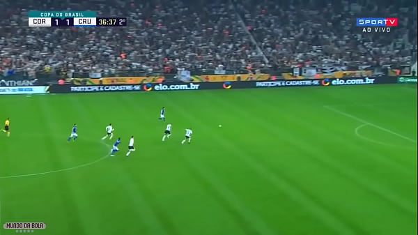 GOL DE ARRASCAETA! Corinthians 1 X 2 Cruzeiro - Copa Do Brasil 2018