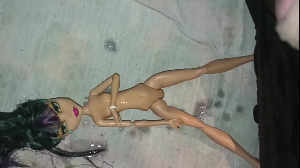 Cumpilation #12 Face Shot Semen A Mis Muñecas MonsterHigh