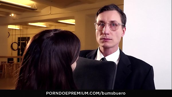 BUMS BUERO - German Fellatio, 69 And Untamed Fuck With Hot Clerk