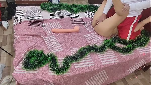 Sucking My Huge Booty Stepmother's Honeypot And Backside For Christmas.