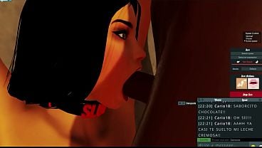 3dxchat // La Zorra Mexicana Mas Facilota De Meredian Recibio Su Merecido Contra La Pared!!
