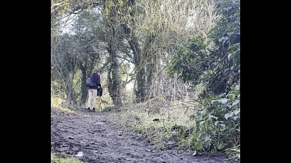 Unclothed In The Woods & Jacking My Modest Penis