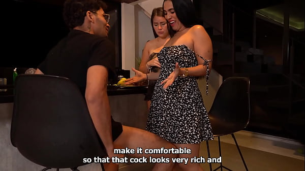 Thick Rear Stepmother Educates Her Stepkid How To Straddle A Shaft Employing Her Boyfriends Boner.