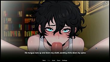 My Femboy Roomate [ GAY Hentai Game ] Ep.3 ORAL Wetdream About My COSPLAY ROOMIE !