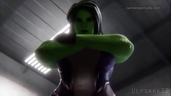 She Hulk Waiting Slammed In The Gym