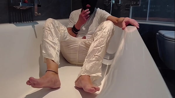 Wank In Drenched Clothes
