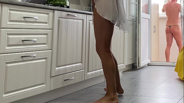 Stepson Free Abuse His Hotwife Stepmom In The Kitchen Cumshot On Rear .