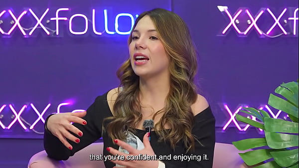 COED Karolin Gomez With Natural Seductive TINY BOOBS Talks About Her First PORN Scenes And Ends Up Having EXPLICIT Sex With The Famous Pipe Boy.