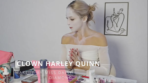 Harley Quinn Makeup Tutorial By Miss Daisy Diamond For Halloween
