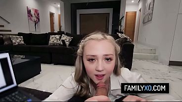 Light-haired Stepgirl Will Do Anything Kinky To Her Stepdad - Eva Nyx