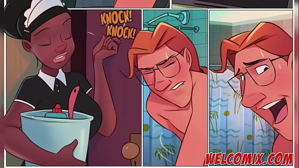 Banging The Sizzling Housekeeper! Mop On The Servant! The Kinky Animation Comics