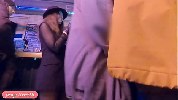 Truly Crowded Party! Caught By Security