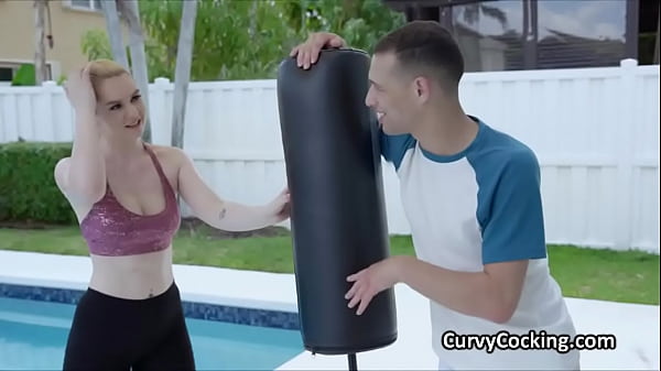 Huge Boobs Special Oily Workout On A Large Member