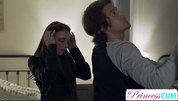 "Stretch My Clenched Virgin Pussy With Your Chunky Boner" Madi Collins First Cum-fill