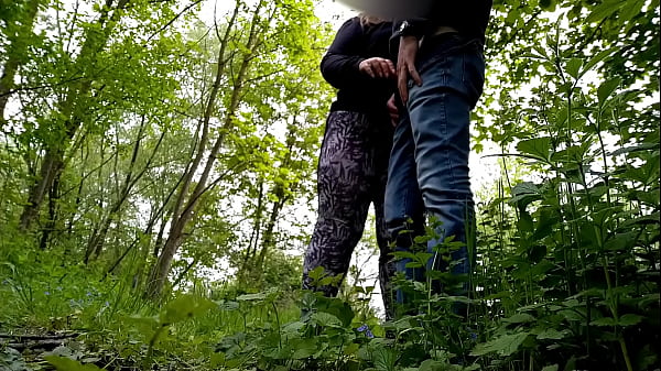 Sexy Neighbour With A Fat Rear Jacked Me Off In Nature