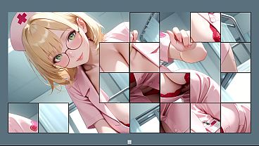Nasty Medic | Hentai Puzzle Game | Hentai Tempting Caregiver Ep 1