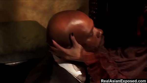RealAsianExposed - Asian Witch Ange Venus Splits A Weird Fantasy