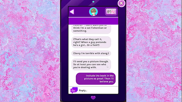 Let's Text A Darling In A Library