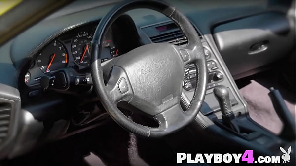 Seductive And Delicate Huge Boobs And Ideal Rear Mommies Washed Acura NSX For Playboy