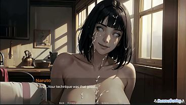 Hokage's Life - Hinata, Sakura, Temari Sex Scenes - Naruto Hentai Porn Parody Game