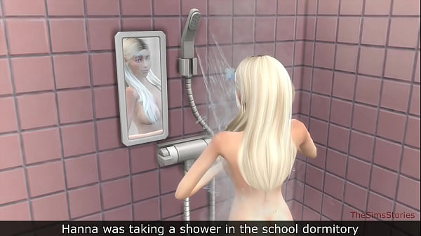 Lesbian Seduces Classmate And Slams Her Forceful In Bathroom