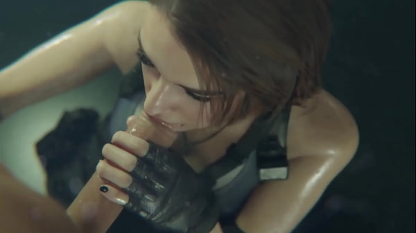 Jill Valentine Blows Thick Shaft | Bj | Throat Pounding | Deepthroat | Resident Evil 3 Nemesis