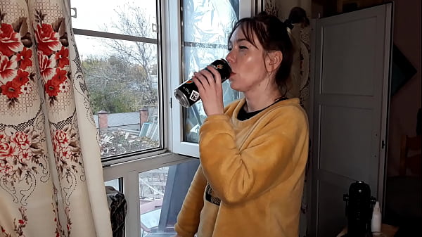 Stepsibling Smokes A Cigarette