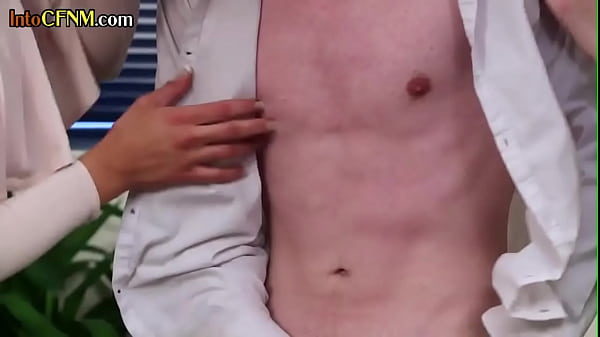 BWC Lean Dude Milked In CFNM Group Of Femdom Clerks