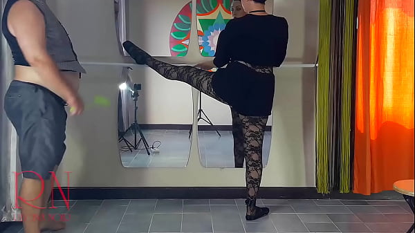 ENF Spank Ballerina's Ass. Torture A Bad Dancer (Regina Noir). The Teacher Scolds, Screws In The Mouth And In The Slit. Cam 2