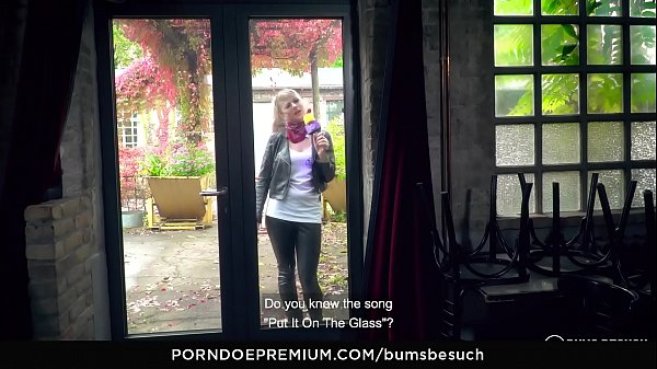 BUMS BESUCH - German Pornstar Manu Magnum Bangs Unscripted Fella And Gets Spooge On Melons