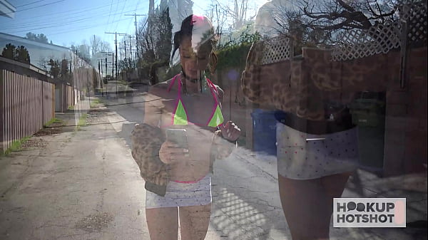 Skinny Hooker Alexis Tae Is Addicted To Bryan Gozzling's Filthy Backdoor!