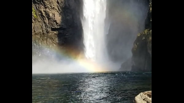 Nature Porn Magic Waterfall With Max Shenanigans