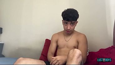 LustForBoys: Henry Lynes Jerks His Meaty Uncut Cock And Rubs His Tight Orifice
