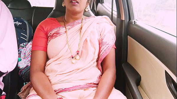 Indian Servant In-car Fun Telugu Filthy Talks.