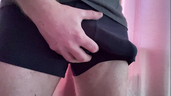 Mr Massive Shaft UK Pulls Out The Giant Member And Caresses It