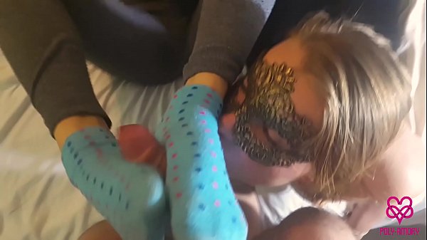 Foot-sock Obsession With Two Gals