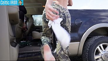 COMPLETE LOVER EXPERIENCE: Latina Coed Outdoor Public Truck Pound Aubry Babcock Vol.29
