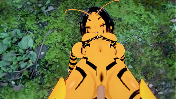 Anthro Bee Gasps While She Is Getting Creampied