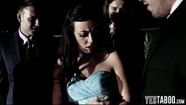 Wholesome Coed Gangbanged On Prom Night By Huge Cock BF And Friends