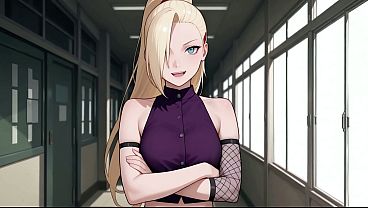 Ino Yamanaka Rails The New Member Of Team 10! Naruto Raw Hentai