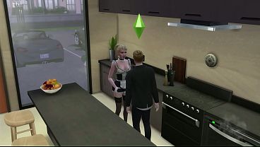 Empregada Safada é Fodida Pelo Chefe Em Casa. The Sims