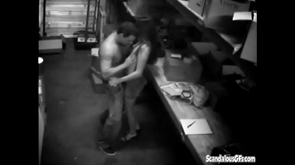 Couple Fucking Raw At The Stock Room