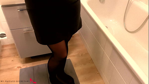 My Private Clerk Takes A Shower