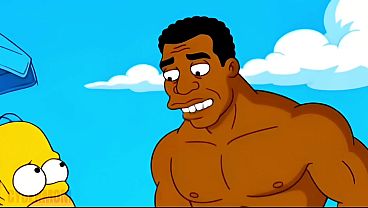 Married Housewife Cherishes Licking And Screwing Sizable Black Boners. Cartoon Parody. The Simpsons Parody. Best Compilation Vixen Spouse